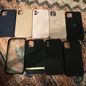 Lot of 9 iPhone 11 Cases